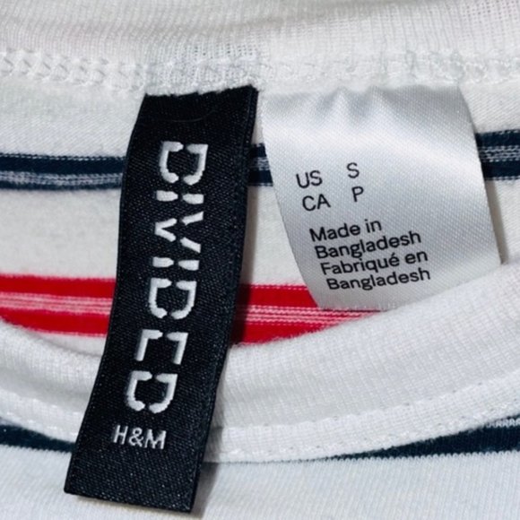 Women’s H&M Divided Striped Shirt - Picture 5 of 5